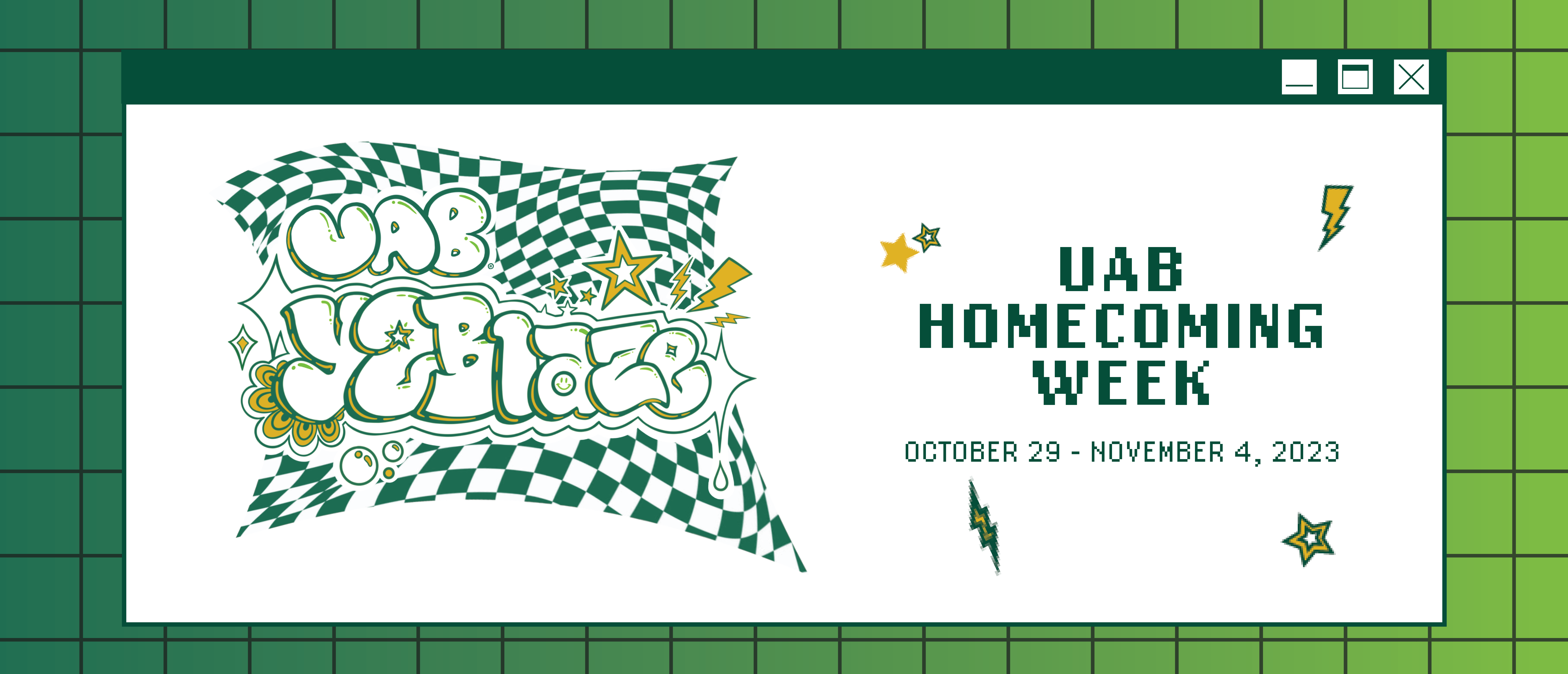 Y2Blaze UAB begins Oct. 29th! Student Affairs News